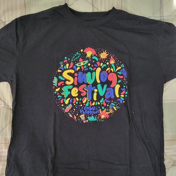 Black Festival Shirt from the Philippines - Picture 1 of 1